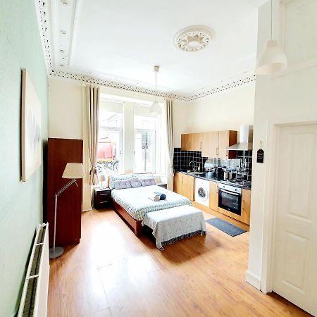 Stunning Studio Apartment In The Heart Of City Centre Glasgow Exterior foto